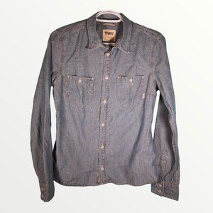 Aritzia's TNA - Classic Fit 100% Cotton Denim Jean Shirt